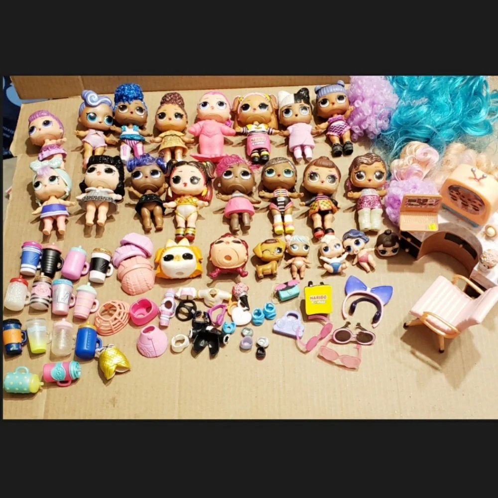 LOL surprise dolls lot big sisters 3